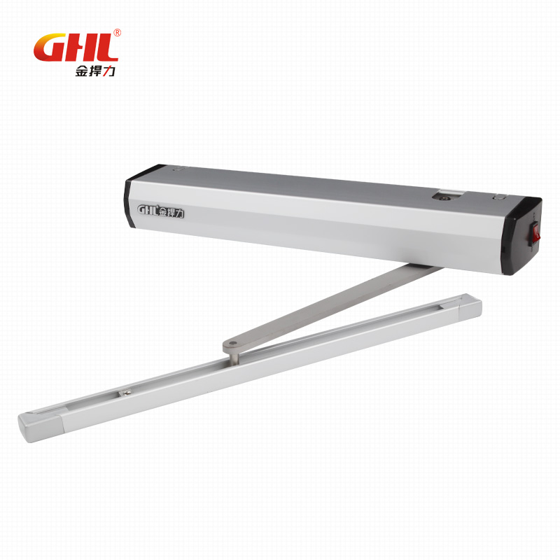 藍(lán)牙小型智能電動閉門器AGV機(jī)器人改造485通訊自動平開門機(jī) 金捍力